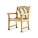 Amazonia Newcastle Patio Armchair | Certified Teak | Ideal for Outdoors