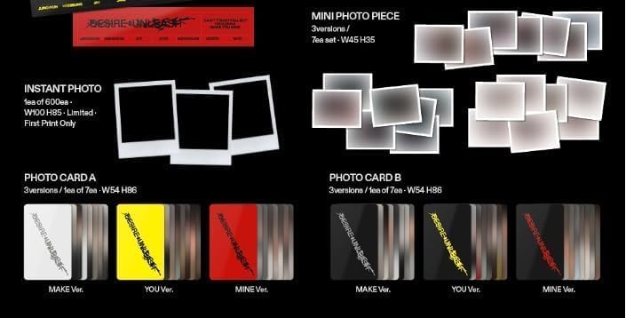 Amazon.com: DESIRE : UNLEASH 6th Mini Album for ENHYPEN Photobook