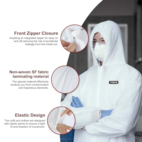 Hazmat Suit Disposable Coverall