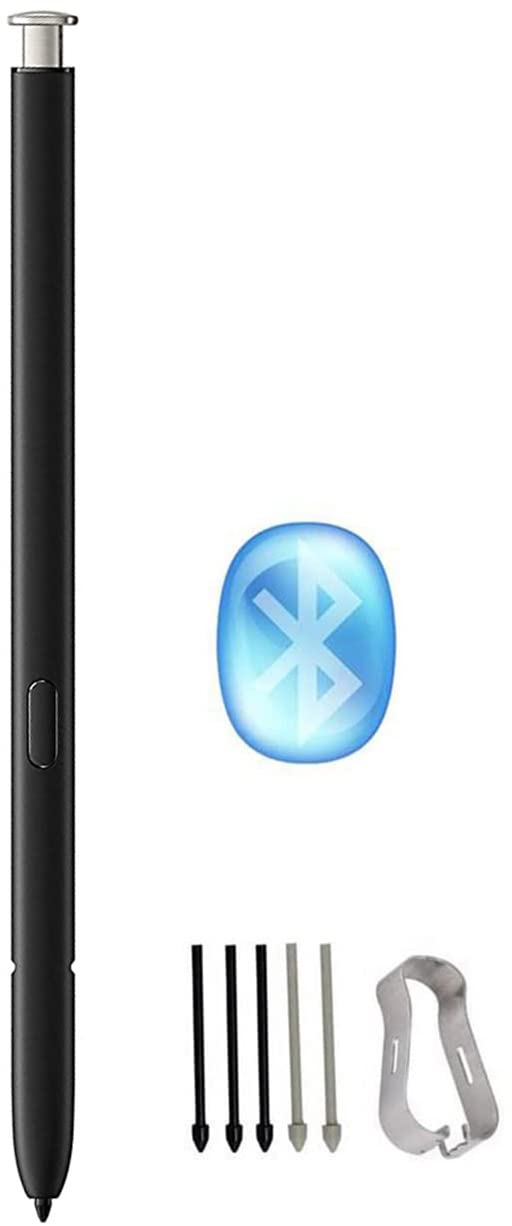 Galaxy S23 Stylus Pen (WithBluetooth) Replacement for Samsung Galaxy S23 Ultra 5G Touch Stylus Pen, S23 S Pen Replacement + Tips/Nibs (Cream)