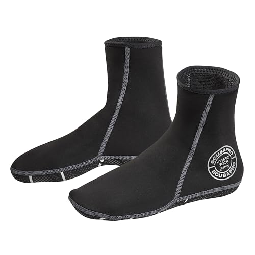 SCUBAPRO Hybrid Sock, 2.5mm, Black, 3XL/4XL