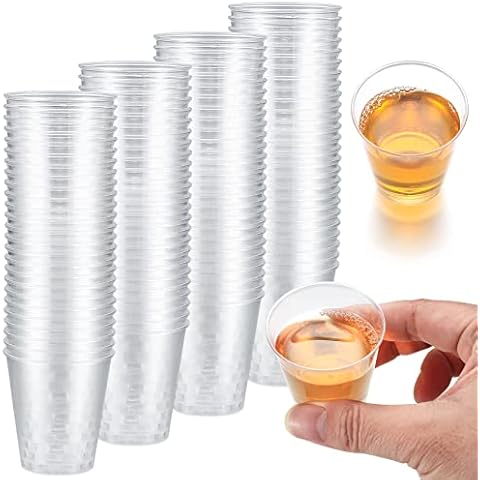 Vasos de Chupito de Plástico Reutilizables Cover
