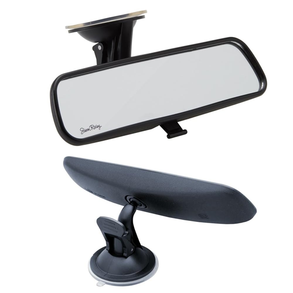 Specchietto Retrovisore Interno Con Ventosa - Universale Per Auto, Regolabile E Facile Da Installare