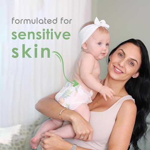 Image of PureBorn Organic Natural Bamboo Baby Disposable Diapers-Size 1 by Fratelli |From 2 To 5 Kg|Assorted Print|Premium Super Soft| Maximum Leakage Protection|Eco Friendly Nappies|New Born Essentials S1-204s