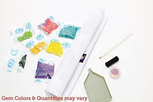 Miniatura 3 de Diamond Art By Leisure Arts Kit DMA 8x8 BeginnerBirdOfParadise