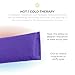 Sunshine Yoga 4-Pack Scented Sateen Eye Pillows, Low-Luster, 9’’ x 4’’ Flaxseed Weighted Eye Mask for Sleeping, Hot or Cold Eye Therapy for Relaxation, Migraine, and Headache, Purple