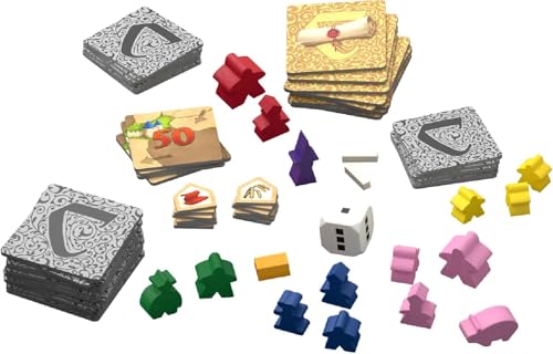 Image of Asmodee Carcassonne Board Game Big Box (2022 Edition) - Complete Base Game and 11 Expansions for Ultimate Variety, Medieval Strategy Game for Kids & Adults, Ages 7+, 2-6 Players