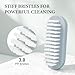 Nail Brush for Cleaning Fingernails, Larbois Deep Cleaning Fingernail Brush Two Sided Hand Fingernail Scrub Brush for Cleaning Nail Scrubber Brush Heavy Duty Foot Brush for Men Women Toes 4 PCS