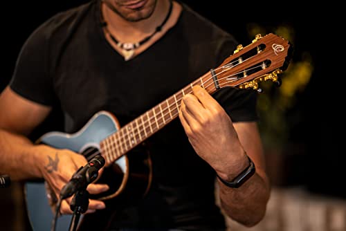 Ortega Guitars Ukulélé Ténor noir – Série Onyx – housse Deluxe incluse – épicéa/acajou (RUOX-TE) - Les Beatles, Paul McCartney, John Lennon, RIngo Starr, George Harrison Ortega Guitars Ukulélé Ténor noir - Série Onyx - housse Deluxe incluse - épicéa/acajou (RUOX-TE) – Image 7