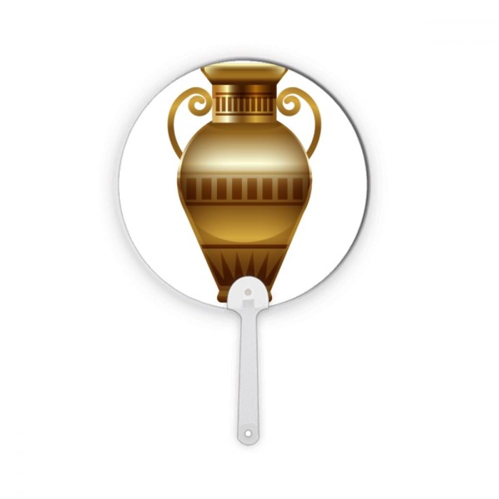 Égypte antique plateau décoratif rond en plastique avec motifs pharaoniques
