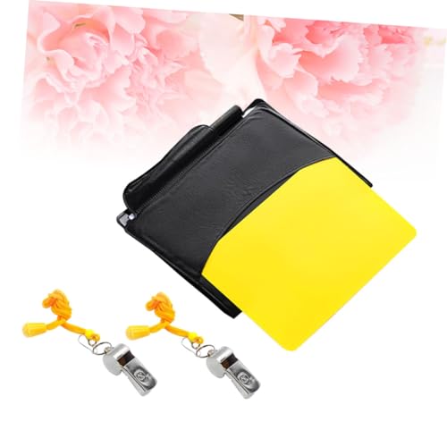 Kit Árbitro con Tarjetas y Silbatos de Metal miniatura 4