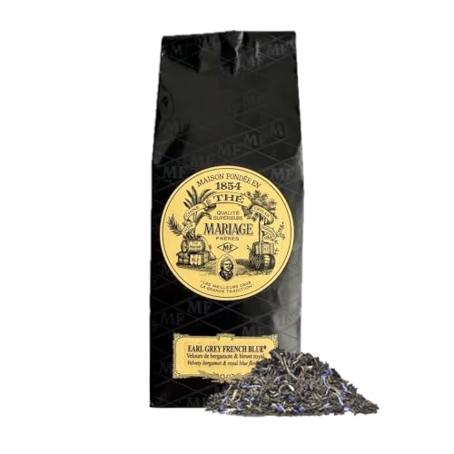 Mariage Freres Earl Grey French Blue (T8005-0100) 100g 3.5oz Black Loose Tea in a Paper Pouch (1