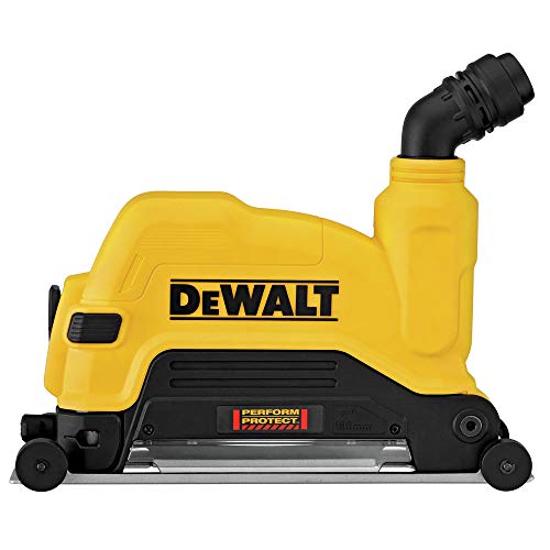 Carter de coupe DEWALT DWE46127 aspiration poussière meuleuse 7 pouces