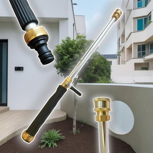 Dressica JET NOZZLE-5 Upgraded Pressure Washer Wand, Brass Water Jet Nozzle For Garden Hose thumb #4