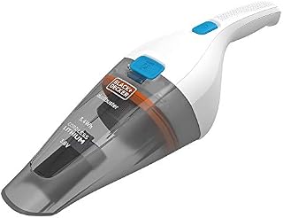 BLACK + DECKER NVC115JL-GB, Handheld lightweight Vacuum, Grey/White
