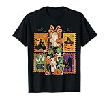 Photo Gallery spooky vibes tarocchi halloween fantasma retrò zucca maglietta Photo Gallery spooky vibes tarocchi halloween fantasma retrò zucca maglietta