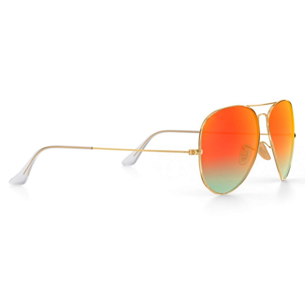 FOOUS Zamieniane końcówki ramek do okularów Ray-Ban Aviator RB3025 - zestaw do naprawy okularów przeciwsłonecznych, jeden rozmiar