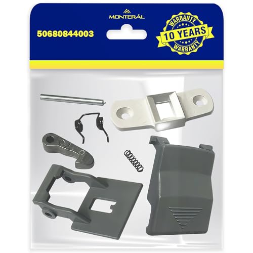 Cierre Tirador de Buey para Puerta Lavadora con Código Original 50680844003 500680844003 para Zanussi para Rex para Electrolux - Garantía de 10 Años - MONTERAL