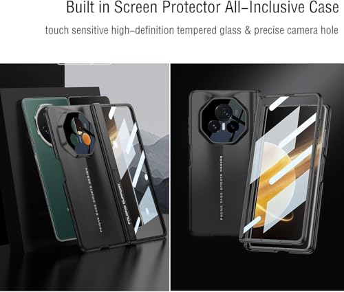 Coque Huawei Honor Magic V3 robuste antichoc argent avec protège charnière