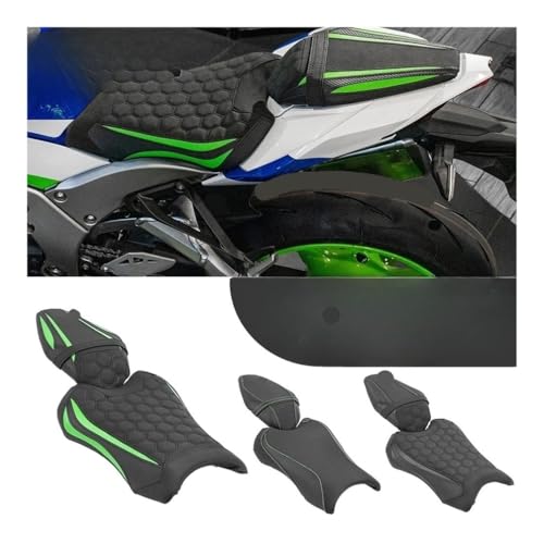 Sillín motocicleta premium de conductor y pasajero para modelos ZX-10RR 2021 a 2025 2