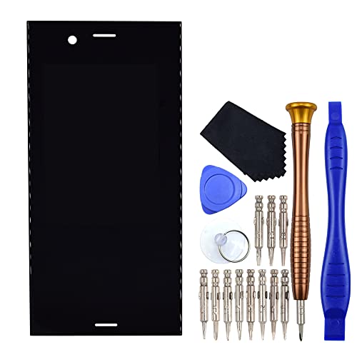VEKIR Écran LCD de remplacement compatible avec Sony Xperia XZ1 G8341 G8342 F8341 F8342 G8343 SOV36 SO-01K Touch Digitizer Display Assemblé avec outils