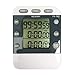 Triple Kitchen Timer Digital 3 Channel Alarm Timer Electronic Countdown Clock Timer Volume Control For Home Office Sport