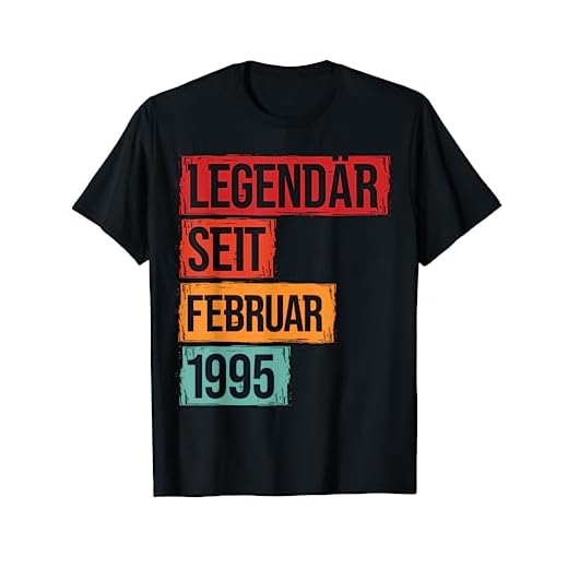 Cumpleaños Legendaria Desde Febrero 1995 Regalo Camiseta