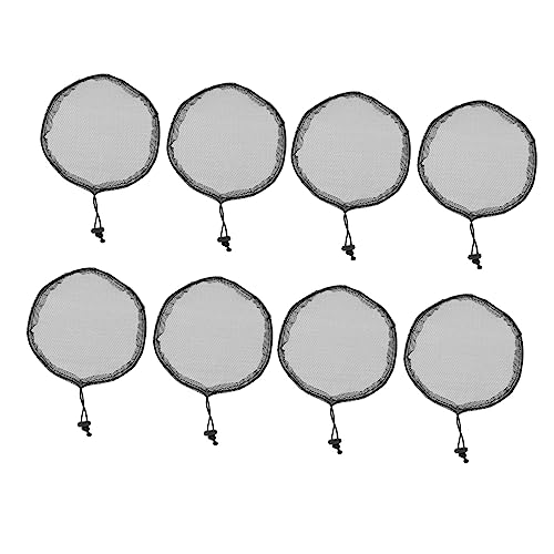 VALICLUD 8 Piezas Gorras de Malla Elástica para Peluca Transpirables y Ajustables para Tejer Cabello Suave y Resistente Accesorios para Cómodo