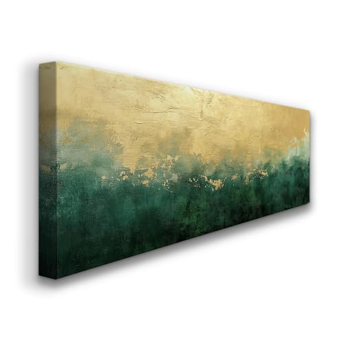 Toile abstraite à la feuille d'or lianyibo pour habiller un grand mur vide