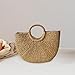 Lycpajk Knitted Bag, Knitted Bag with Handle, Handmade, Fashionable Summer Travel Bag, Handbag for Women, L