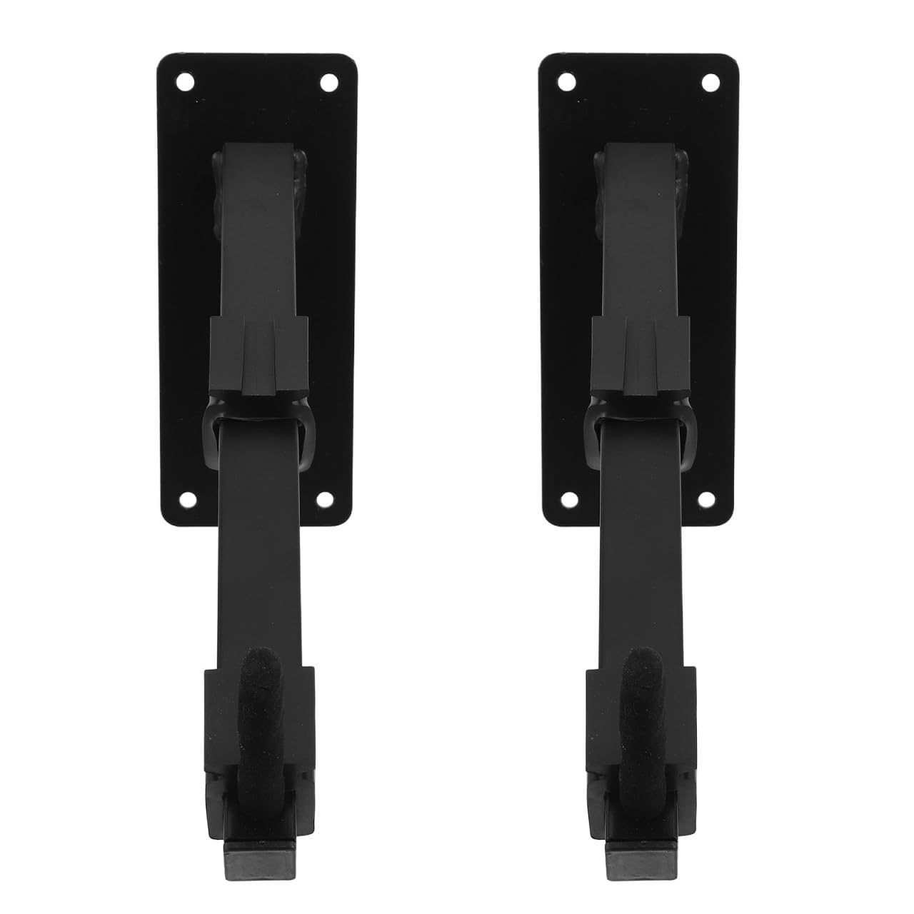 Amosfun Soporte de Pared y Diseño Elegante para Teclado Electrónico Brazos Colgantes de Metal y Goma , Capacidad de Carga Fuerte 1 Par para Entorno Musical en Casa