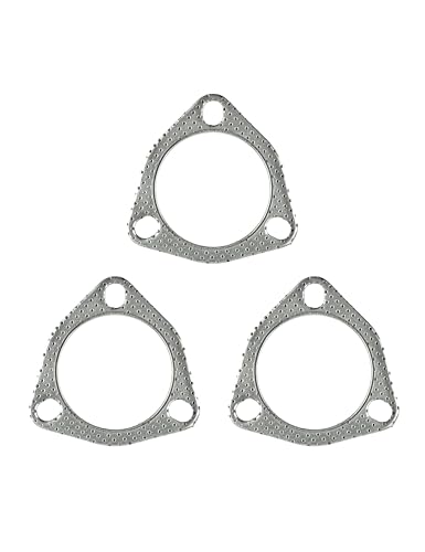 Image of YAMAKATO 2.5 inch 3-Bolt High-Temp Exhaust Gasket 120-06330-0002 TN (3-PACK)