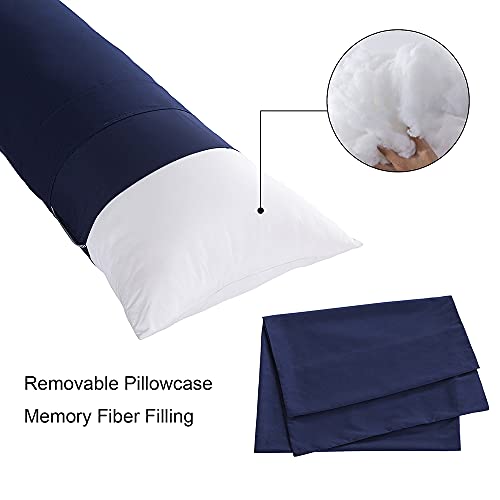 image for ELNIDO QUEEN Body Pillow with Pillowcase - Soft Long Bed Pillow for Ad