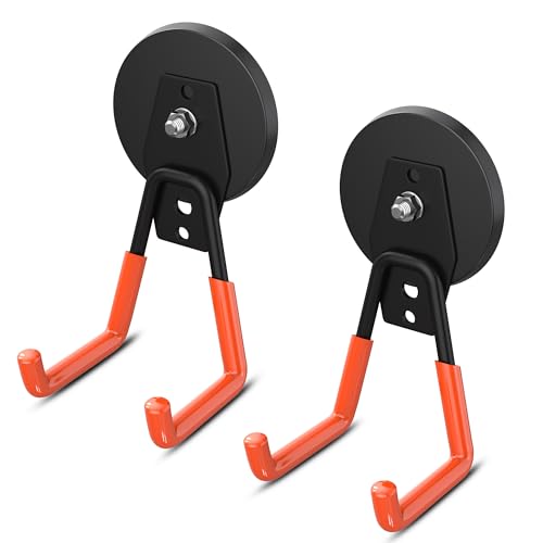 AIYOTAR Large Magnetic Hooks Heavy Duty, Ndfeb Extra Strong Magnet