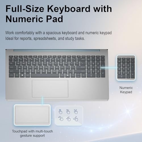 Image of HP 15.6 inch Pavilion FHD Touchscreen Laptop | Intel Core i3 | 16GB DDR4 | 1TB PCIe SSD | AI Enhanced Win 11 | Numeric Keypad | Wi-Fi 6 & HD Webcam | WOWPC USB | Up to 10H Battery for Work & School