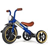 TODDLER TRICYCLE – KRIDDO kids tricycle is designed for 2-5 year toddler girls & boys who are curious and exited to explore the world, it helps to develop kids' steering skills, steering and coordination at an early age. KRIDDO kids trike for 2 year ...