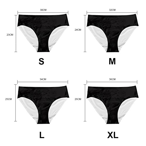 Horeset Cherry Print Women Sexy Novelty Underwear Briefs Breathable Soft Low-Rise Panty Seamless Stretch Bikini Panty For Daily Party #TOP5