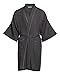 Revise RE-513 Herren Kimono - Morgenmantel - 100% Leinen - Grau 3XL/4XL 100/200 günstig Kaufen-Revise RE-513 Herren Kimono - Morgenmantel - 100% Leinen - Grau 3XL/4XL