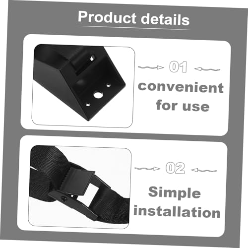 Support bouteille de gaz propane hydrogène oxygène avec sangle - 3