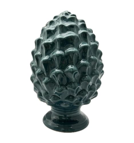 Piña de cerámica siciliana decorada para centros de mesa de salón 2