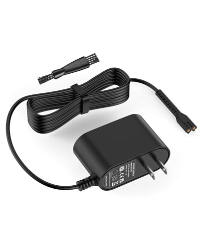 Replacement for Wahl Magic Clipper Cordless Charger 4V Clipper Charger Compatible with Wahl 8164/8591/8148/8504 5-Star Magic Clip Cordless Trimmer 1919 100 Year Hair Clipper