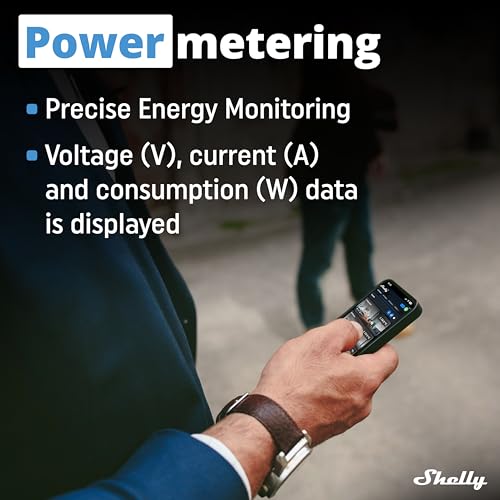 Shelly Pro Dimmer 0/1-10V PM | Wi-Fi & LAN Smart Dimmer with Power Metering | Home Automation | DIN Rail | Compatible with Alexa & Google Home | iOS Android App | No Hub | Dimmable Lights - Image 6
