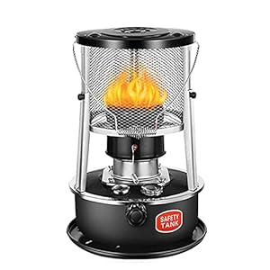4.5L Draagbare Outdoor Kerosine Kachel Niet Elektrische Duurzame Convectie Kerosine Wick Heaters Brander voor Pergola Kantoor Camping, 360 ° Surround Verwarming Heater