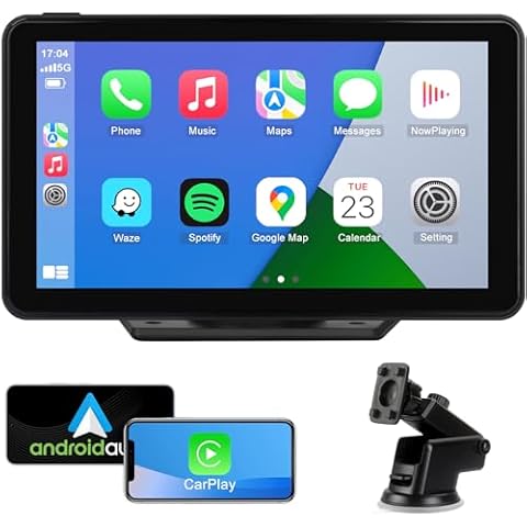 Aonerex 7" Wireless CarPlay Android Auto Screen Cover