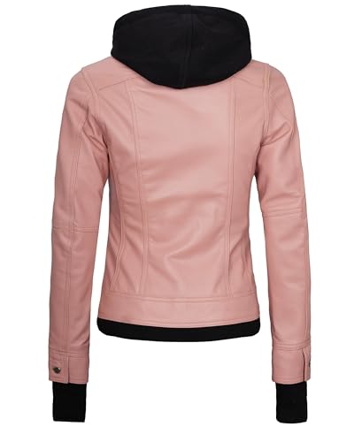 Image of Blingsoul Womens Real Leather Jacket - Asymmetrical Leather Jackets for Women
