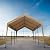 JIJIWANG Outdoor Carport 10x20ft Heavy Duty Canopy Storage Shed with Removable Sidewalls & Doors,Portable Garage Party Tent with Roll-up Windows for Car,Truck,SUV,Car Canopy with All-Season Tarp,Sand