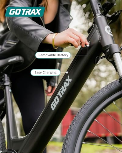 Gotrax Dolphin 26″ Electric Bike, Max Range