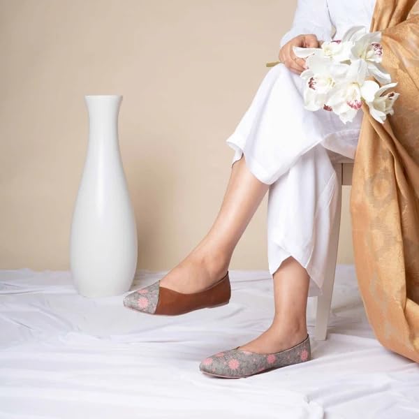 Image of ZOUK Women's Vegan Handcrafted Office Bellies