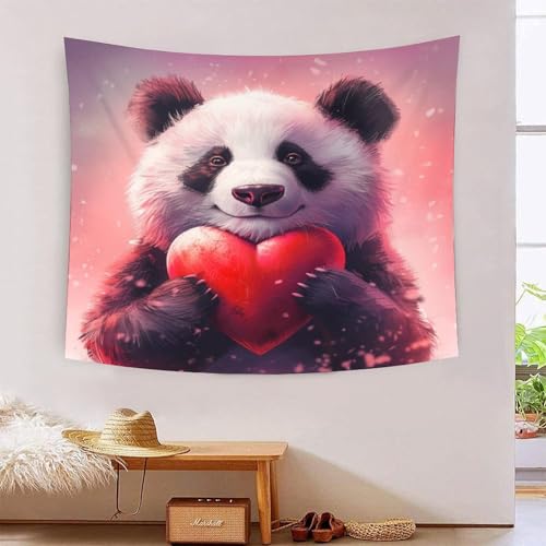 Tapisserie murale panda 3D pour transformer votre chambre en un havre de paix