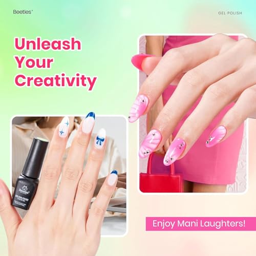 Beetles Gel Nail Polish Set 32pcs Winter Gel Polish 25 Colors with Base Top Coat Soak off UV Gel Burgundy Red Brown Green Blue Pink Gel Polish Kit DIY Nail Art Manicure Gift for Women Fourfold Grace